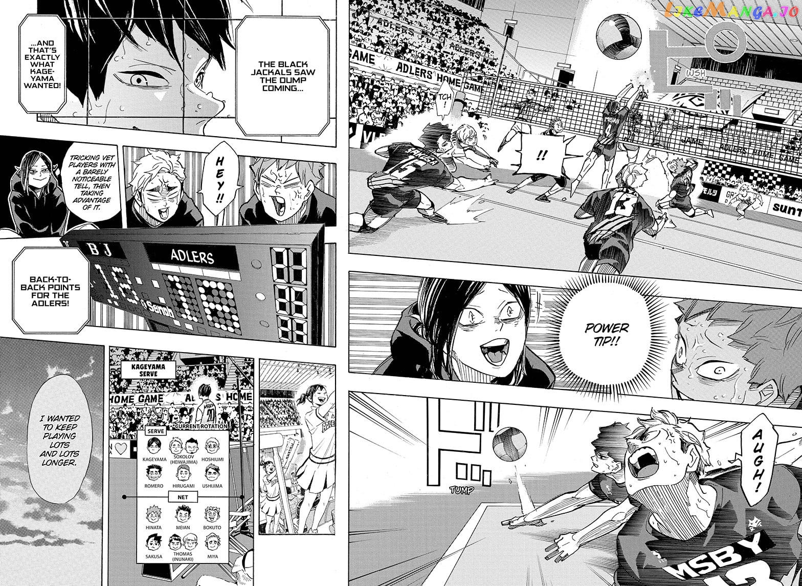 Haikyuu!!, Chapter 399 image 08